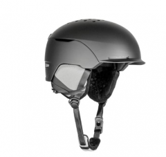Шлем зимний White Owl Guardian, S/M (51-55 см), черный