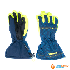 Перчатки REUSCH Maxi R-TEX XT Dress Blue/Safety Yellow
