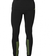 Термобелье мужское - кальсоны White Owl SIR-P, черный с зеленым