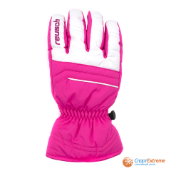 Перчатки горнолыжные REUSCH 2020-21 Alan Pink Glo/White 5.5"
